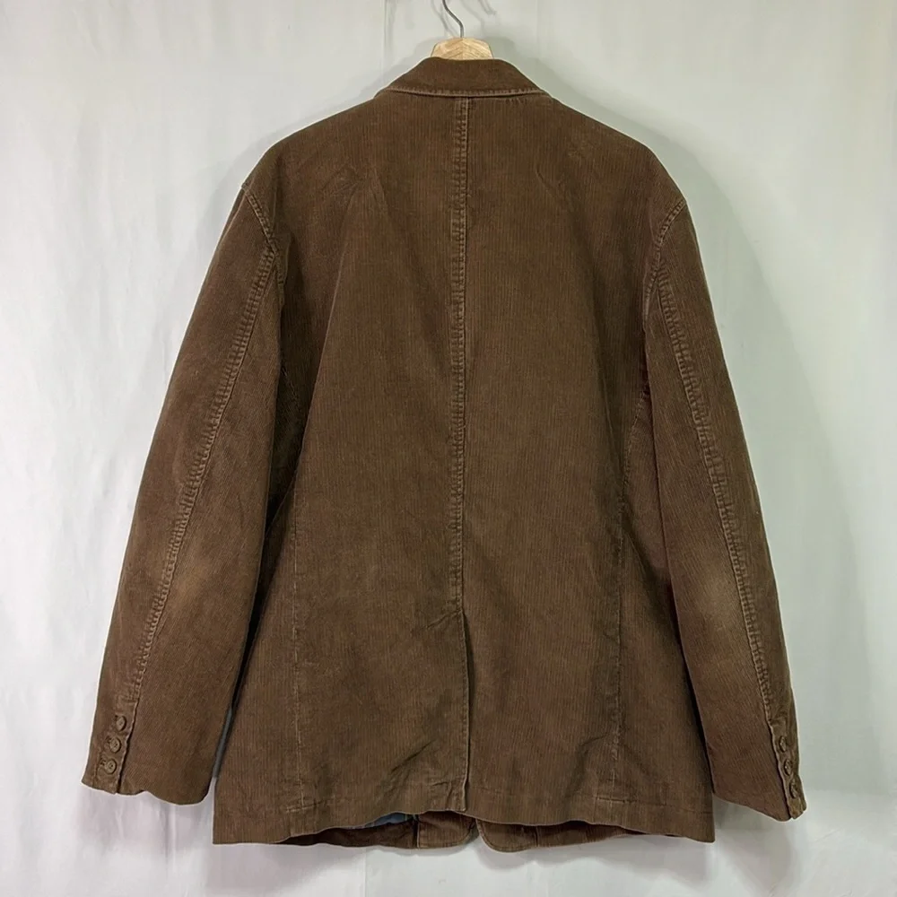 🥒 J.Crew brown corduroy two button blazer